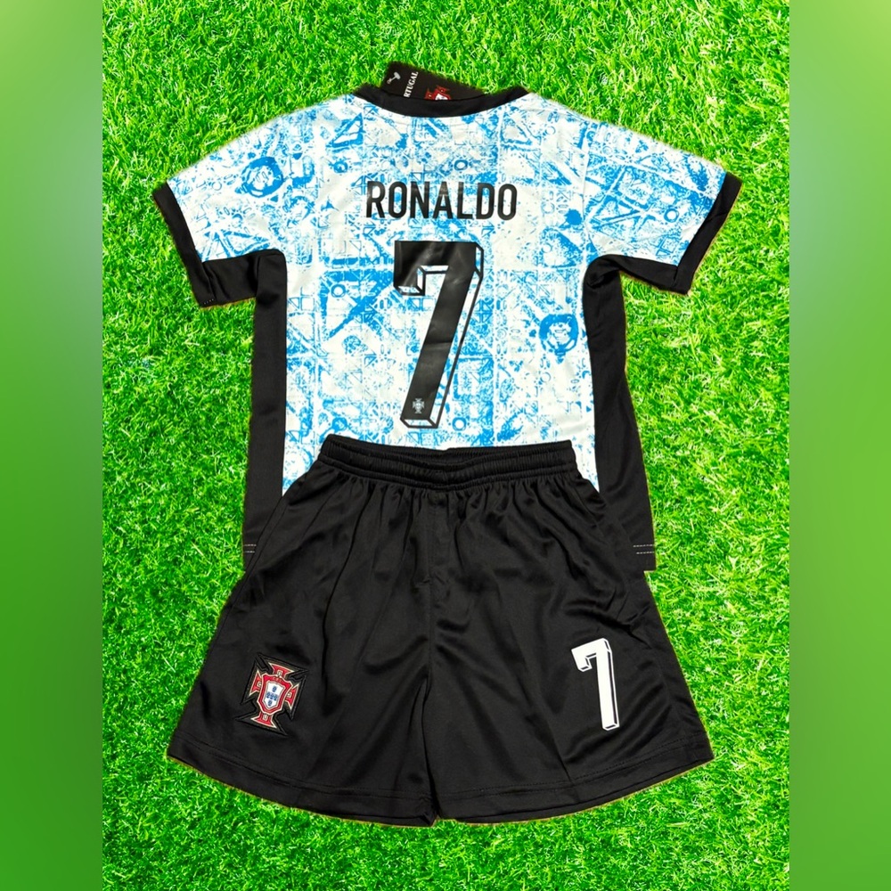 Ronaldo 7 Portugal Soccer Jersey Boys Set Youth & Toddler Set